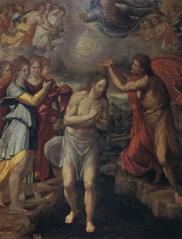 Juan Fernandez de Navarrete Baptism of Christ oil painting picture